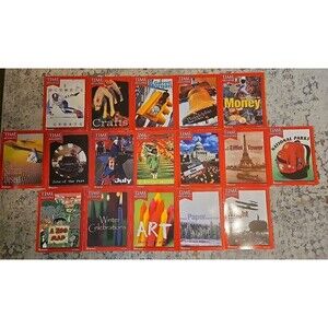 Time Readers For Kids Harcourt Lot of 17 Books Teacher Classroom Grade 1 -A-